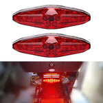 Lampada da corsa per luce freno a LED per moto KC-WD-NEW-3X da 2 pezzi, Running Lamp, KC-WD-NEW-3X