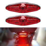 Lampada da corsa per luce freno a LED per moto KC-WD-NEW-3X da 2 pezzi, Running Lamp, KC-WD-NEW-3X