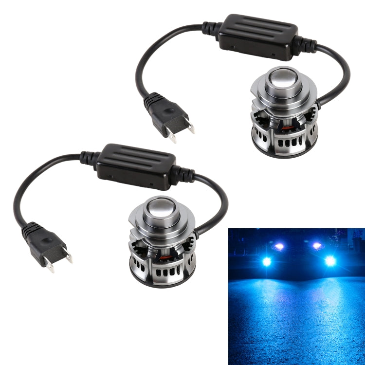 1 paio di fari LED in lega di alluminio per auto H7 27W / DC12V, H7 (Blue Light), H7 (Gold Light), H7 (Lime Green), H7 (White Light)