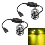 1 paio di fari LED in lega di alluminio per auto H7 27W / DC12V, H7 (Blue Light), H7 (Gold Light), H7 (Lime Green), H7 (White Light)