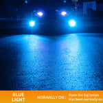 1 paio di fari LED in lega di alluminio per auto H11 27W / DC12V, H11 (Blue Light), H11 (Gold Light), H11 (Lime Green), H11 (White Light)