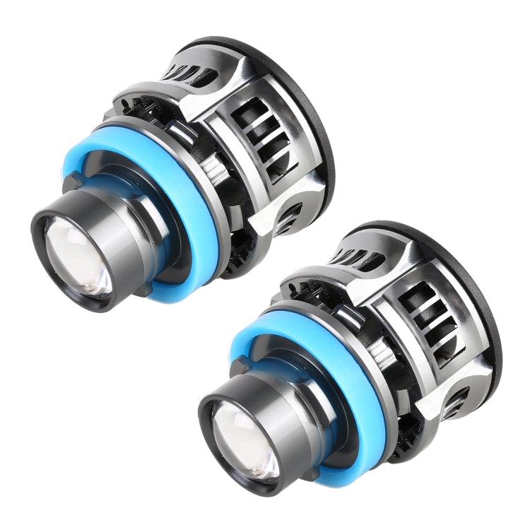 1 paio di fari LED in lega di alluminio per auto H11 27W / DC12V, H11 (Blue Light), H11 (Gold Light), H11 (Lime Green), H11 (White Light)