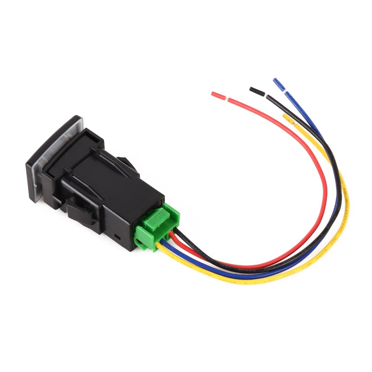 TS-16 Interruttore a pulsante on-off per fendinebbia per auto con cavo per Isuzu mu-X, For Isuzu mu-X