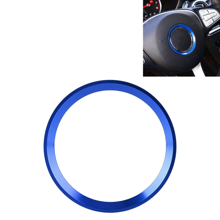 Copertura dell'anello decorativo del volante dell'auto per Mercedes-Benz, diametro interno: 5,6 cm, 5.6cm (Blue), 5.6cm (Red), 5.6cm (Silver)