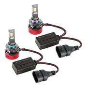 1 paio di fari per auto LED 9005 DC12V 65W 6000K 6500LM, 9005