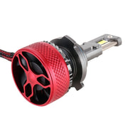 1 paio di fari per auto LED 9005 DC12V 65W 6000K 6500LM, 9005