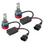 1 paio di fari per auto LED H8 DC12V 65W 6000K 6500LM, H8 / H11