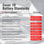 KONNWEI KW720 Tester per batterie al piombo-acido da 3,2 pollici 6V-24V con stampante, KW720