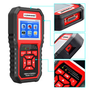KONNWEI KW870 Diagnosi guasti OBD2 per auto 2 in 1 + Tester batteria, KW870