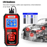 KONNWEI KW870 Diagnosi guasti OBD2 per auto 2 in 1 + Tester batteria, KW870