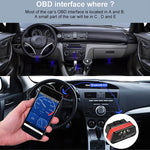 KONNWEI KW901 Telefono Android OBD2 Auto Bluetooth 5.0 Strumenti di scansione diagnostica, Bluetooth 5.0