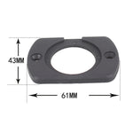 5 pezzi 1 foro pannello accendisigari voltmetro di ricarica USB modificato per auto, 1 Hole