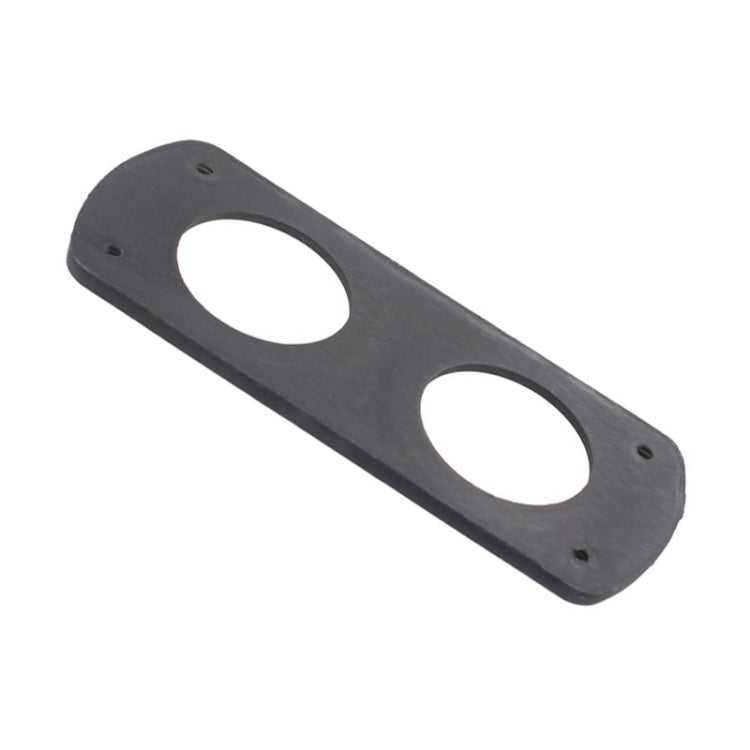 Pannello accendisigari voltmetro di ricarica USB modificato a 2 fori per auto da 5 pezzi, 2-Hole