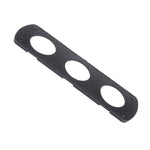 Pannello accendisigari voltmetro di ricarica USB modificato a 3 fori per auto da 5 pezzi, 3-Hole