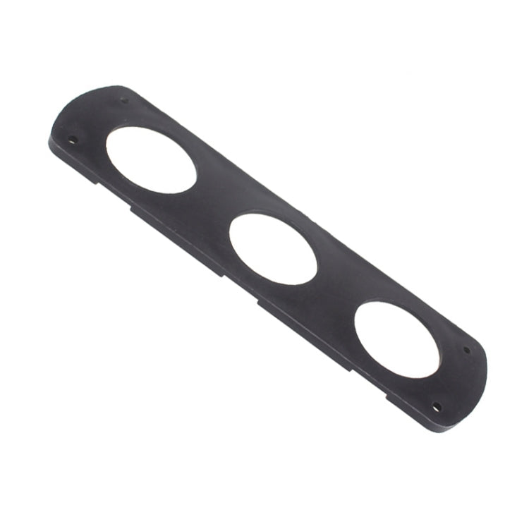 Pannello accendisigari voltmetro di ricarica USB modificato a 3 fori per auto da 5 pezzi, 3-Hole