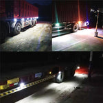 10 PZ ZS-7009 DC24V Lampada per indicatori di direzione laterali impermeabili per auto/camion