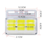 4 PZ ZS-9001 DC24V 9D Indicatore laterale impermeabile per auto/camion Indicatore luminoso Lampadina, Blue Light, Green Light, Red Light, White Light, Yellow Light