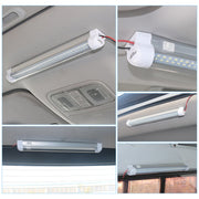 2 PCS ZS-3332 12-85V Barra luminosa per cabina con luce a cupola per camper 72 LED ad alta luminosità, ZS-3332