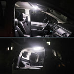 2 PCS ZS-3332 12-85V Barra luminosa per cabina con luce a cupola per camper 72 LED ad alta luminosità, ZS-3332