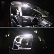 2 PCS ZS-3332 12-85V Barra luminosa per cabina con luce a cupola per camper 72 LED ad alta luminosità, ZS-3332