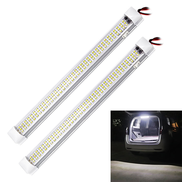 2 PZ ZS-3333 Tipo interruttore laterale 12-80V Barra luminosa per cabina luminosa ad alta luminosità 108LED per auto, ZS-3333 Side Switch Type