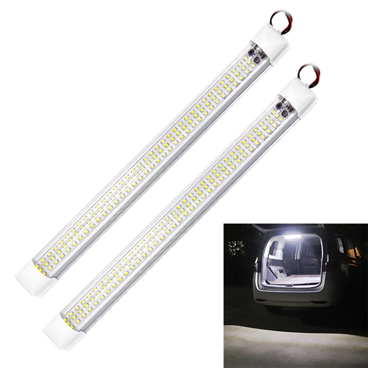 2 PZ ZS-3333 Tipo di interruttore superiore 12-80V Barra luminosa per cabina luminosa ad alta luminosità 108 LED per auto, ZS-3333 Top Switch Type