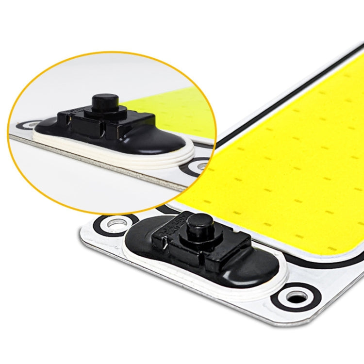 2 pezzi ZS-3343 DC12-24V ad alta luminosità 108 COB perline lampada cupola auto barra luminosa cabina, ZS-3343