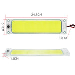2 pezzi ZS-3346 DC24V ad alta luminosità 105 COB perline lampada cupola auto barra luminosa cabina, ZS-3346
