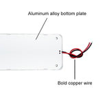 2 pezzi ZS-3346 DC24V ad alta luminosità 105 COB perline lampada cupola auto barra luminosa cabina, ZS-3346