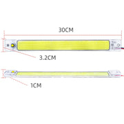 2 pezzi ZS-3348 DC12-24V ad alta luminosità 84 COB perline lampada cupola auto barra luminosa cabina, ZS-3348
