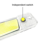 2 pezzi ZS-3348 DC12-24V ad alta luminosità 84 COB perline lampada cupola auto barra luminosa cabina, ZS-3348