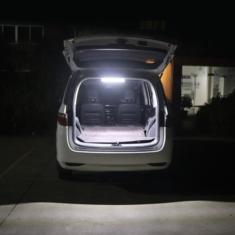 2 pezzi ZS-3348 DC12-24V ad alta luminosità 84 COB perline lampada cupola auto barra luminosa cabina, ZS-3348