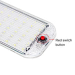 2 pezzi ZS-3350 DC12-85V 48 LED ad alta luminosità perline lampada cupola per auto barra luminosa per cabina, ZS-3350