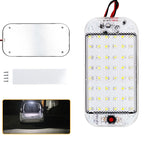 2 pezzi ZS-3350 DC12-85V 48 LED ad alta luminosità perline lampada cupola per auto barra luminosa per cabina, ZS-3350