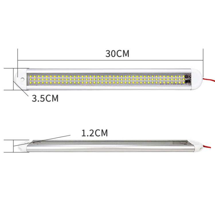2 pezzi ZS-3385 DC12-85V 120 LED ad alta luminosità perline lampada cupola per auto barra luminosa per cabina, ZS-3385