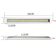 2 pezzi ZS-3385 DC12-85V 120 LED ad alta luminosità perline lampada cupola per auto barra luminosa per cabina, ZS-3385