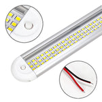 2 pezzi ZS-3385 DC12-85V 120 LED ad alta luminosità perline lampada cupola per auto barra luminosa per cabina, ZS-3385