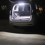 2 pezzi ZS-3385 DC12-85V 120 LED ad alta luminosità perline lampada cupola per auto barra luminosa per cabina, ZS-3385
