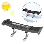 Mini alettone posteriore per auto con fanale posteriore anti-collisione solare, Mini Rear Wing