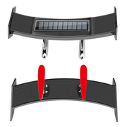 Mini alettone posteriore per auto con fanale posteriore anti-collisione solare, Mini Rear Wing