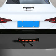 Mini alettone posteriore per auto con fanale posteriore anti-collisione solare, Mini Rear Wing