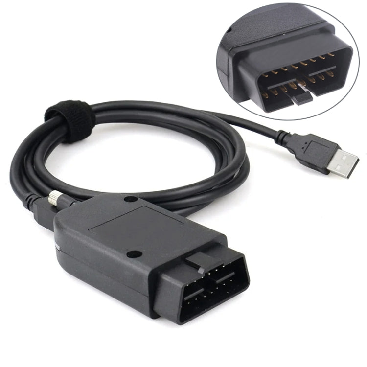 Cavo di test HEX ATMEGA162+16V8B+FT232RQ VAG 21.9 OBD2 per Volkswagen/Audi, English 23.3.0