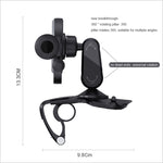 Porta cellulare multifunzione per console centrale per auto con targa, Mobile Phone Holder with Number Plate