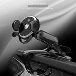Porta cellulare multifunzione per console centrale per auto con targa, Mobile Phone Holder with Number Plate