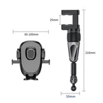 Supporto per cellulare girevole a 360 gradi con clip grande per auto, Big Clip