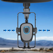 Supporto per cellulare girevole a 360 gradi con clip grande per auto, Big Clip