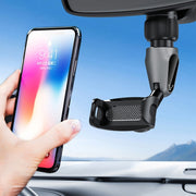 Porta cellulare girevole a 360 gradi con clip piccola per auto, Small Clip