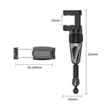 Porta cellulare girevole a 360 gradi con clip piccola per auto, Small Clip
