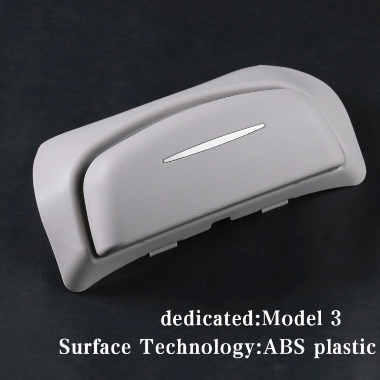 Scatola portaoggetti per occhiali da sole versione ordinaria per auto per Tesla Model 3, Ordinary Version for Tesla Model 3