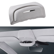 Scatola portaoggetti per occhiali da sole versione avvolgente in pelle scamosciata per auto per Tesla Model Y, Suede Wrap Version for Tesla Model Y